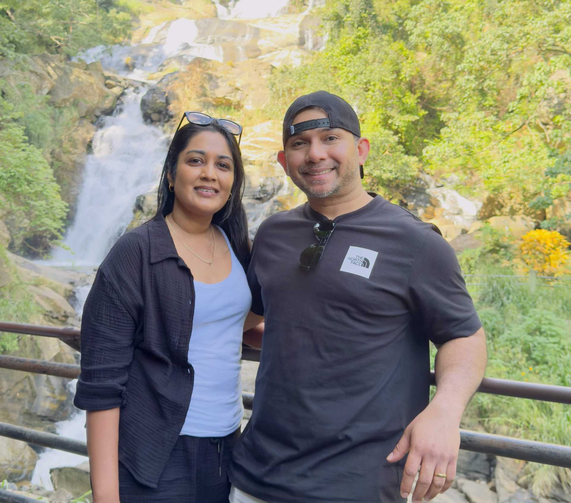Tiziana Latchan smiling during her Sri Lanka tour