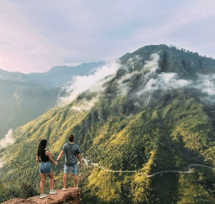 The view of little adam's peak Ella